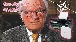 Kungen ft. Epson Stylus SX425 | 4K ASMR 👅