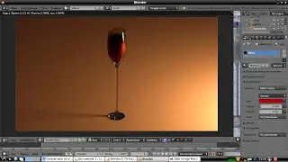 Blender tutorial for beginners. Wine Glass: 3D Modeling in Ubuntu
