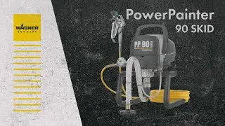 Професійний безповітряний фарбувальний агрегат Wagner Powerpainter 90 Skid