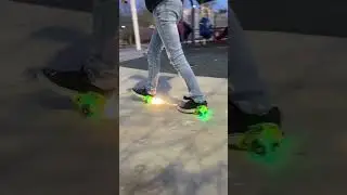 Skates that spark fire🔥