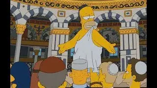 The Simpsons - Dome Of The Rock !