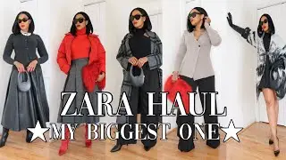 $1600+ ZARA FALL/ WINTER HAUL 2023 (TRY ON) |YOU HAVE TO SEE THIS