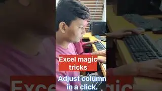 Excel magic tricks #reels #excel #trending #short