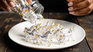 Mythical Miniatures in a Jar ✨ | ASMR Fantasy Creatures Compilation