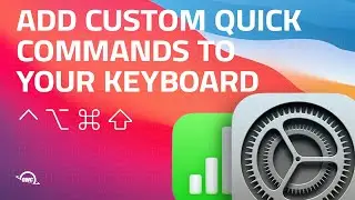 MacOS Tutorial - How to Customize Your Keyboard Commands