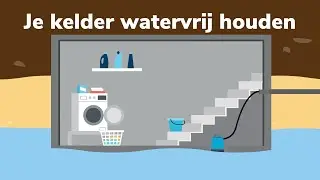 Je kelder watervrij houden, dat doe je zo!