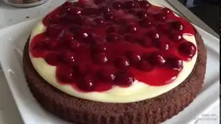 Vişne Soslu Tart Kek Tarifi