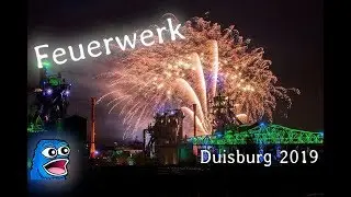 Hochofen Feuerwerk Duisburg 