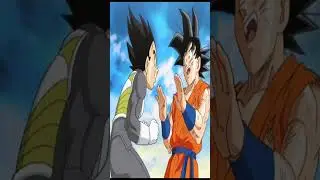 goku and vegeta cute moment