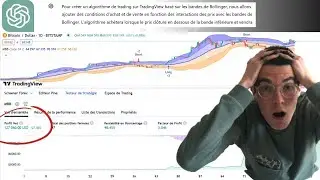 Comment créer un ROBOT DE TRADING avec CHATGPT | TradingView