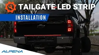 Install Tailgate LED Strip from Alpena