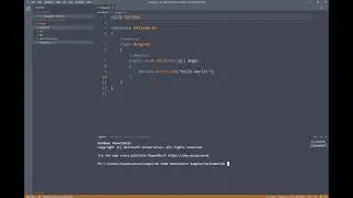 Running a dotnet core console application in VSCode