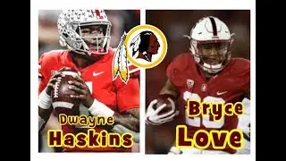 Dwayne Haskins & Bryce Love - New WEAPONS for the Redskins//HIGHLIGHTS