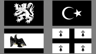 Black and White Flags (Part 2) Flag Animation
