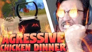 MOST AGGRESSIVE CHICKEN DINNER | PUBG MOBILE HIGHLIGHTS | RAWKNEE