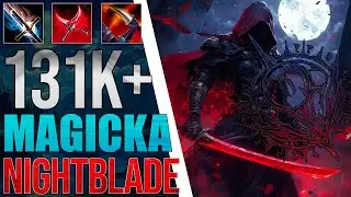 🏮 Magicka Nightblade 131k+ PvE DPS Build「U42 Gold Road」