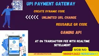 How to integrate UPI payment gateway with API //  UPI API 0% Transaction Fee