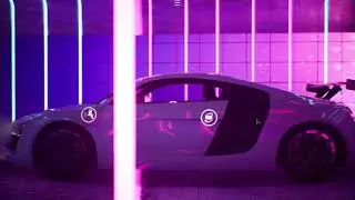 Car Configurator Audi R8 -  Real time demonstration