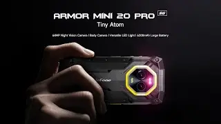 Meet Armor Mini 20 Pro: 5G Mini Rugged Phone with IR Night Vision!