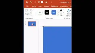 How to Create Search Light Animation Effect in PowerPoint #shorts #powerpointanimations
