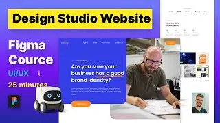 Design Studio Website | Portfolio Website in Figma | speed art