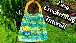 VERY EASY Crochet Summer Bag Tutorial