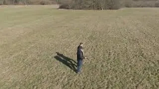Father and son drone day