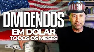 DIVIDENDOS 2024 | Melhores AÇÕES NO EXTERIOR para RECEBER DIVIDENDOS EM DÓLAR TODOS OS MESES