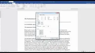 Setting Margins in Word 2016 for PC