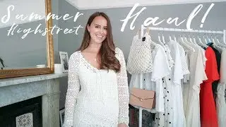SUMMER HIGH STREET HAUL & TRY ON | ZARA, MANGO, TOPSHOP & H&M | Laura Melhuish-Sprague