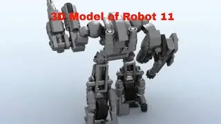 3D Model of Robot 11