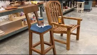 Reparar rayones de sillas y bancos es fácil con este método!!!!!!
