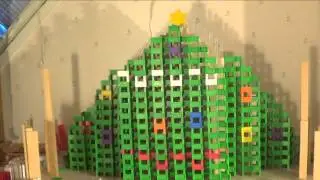 Domino Christmas Tree