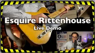 Esquire Rittenhouse Dreamsongs Pickups - Live Demo