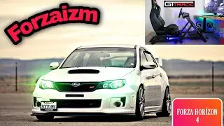 SUBARU IMPREZA WRX STI  - FORZA HORİZON 4 -  LOGİTECH G920 OYNANIŞ VİDEOSU