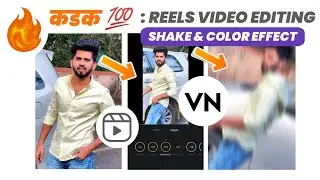 Trending Instagram Reels Video Editing In Mobile🔥| How To Add Shake Effect In Instagram Reels Video