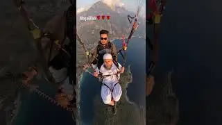 MashAllah Sheikh recite sureh fatiha while paragliding