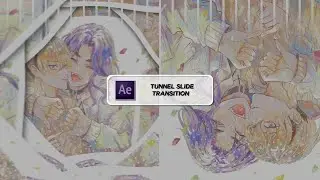 3D TUNNEL SLIDE | AFTER EFFECT TUTORIAL