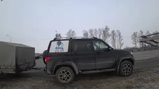 Эксплуатация УАЗ Патриот на автомате с прицепом