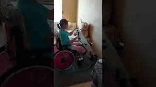 София Макеенко. Занятия на новом тренажёре.