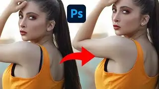 How to Remove a Bra in Photoshop Tutorial #photoshoptutorial