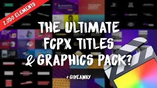 FCPX Titles, Graphics and Transitions Collection | Review + GIVEAWAY