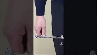 Как быстро сделать петлю на тросе 