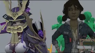 What would happen if Raiden ei and Clementine starred in The Mummy 3 (part 2) [PRISMA 3D]