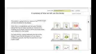 Create Your Own Resource Binder | LiveBinders Tutorial & Template Walkthrough