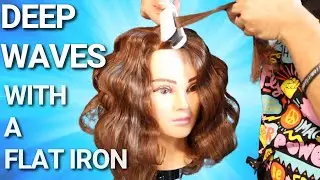How to do Deep Waves with a Flat Iron