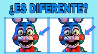TEST FNaF (ADIVINA LA DIFERENCIA)* Five Nights at Freddy's Challenge