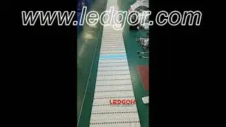 programmable led strip test process