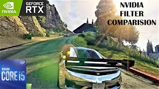 How NVIDIA filter changes GTAV (1080P ULTRA setting on RTX)