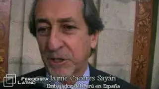 EMBAJADOR DEL PERU EN ESPAÑA (Entrevista)
